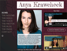 Tablet Screenshot of anyakrawcheck.com